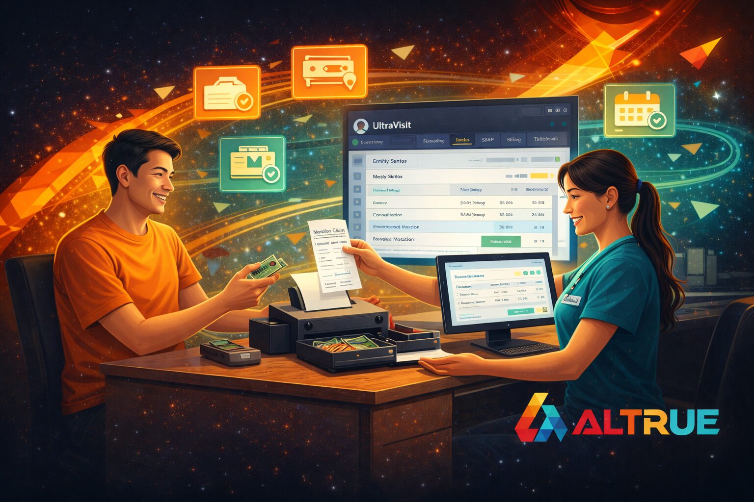 altrue ultravisit clinic billing