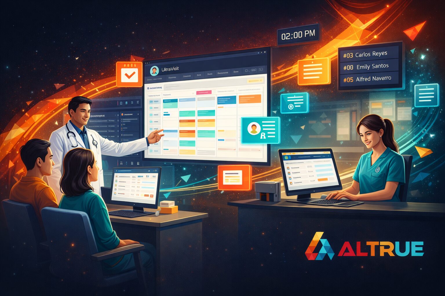 altrue ultravisit clinic management software
