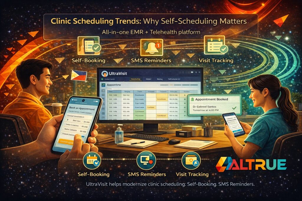 altrue ultravisit clinic scheduling