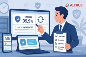 ALTRUE - Professional Web Maintenance Packages to Keep You Live 24/7